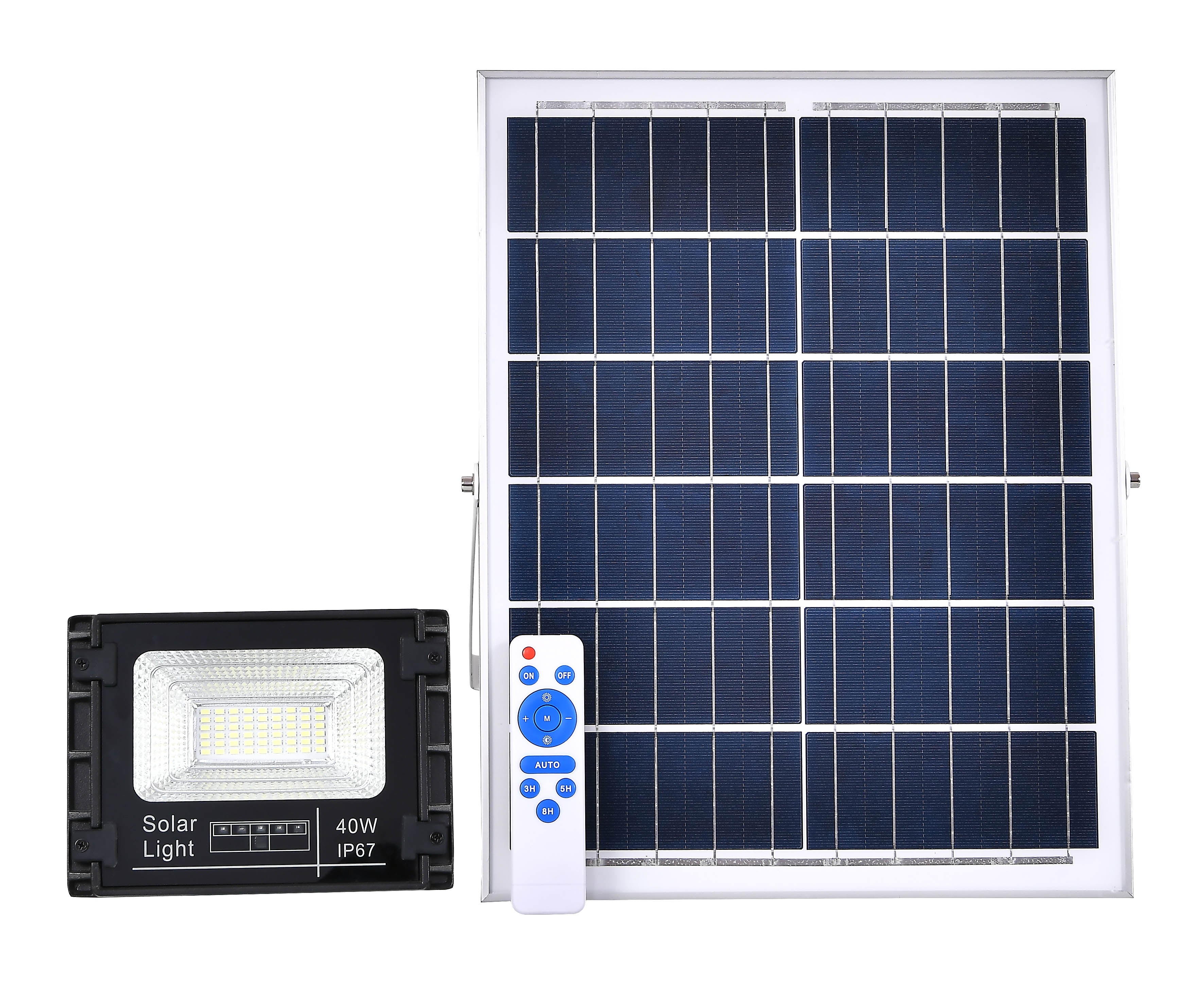 Rackora LiFePO4 Solar Flood Light with Motion Sensor