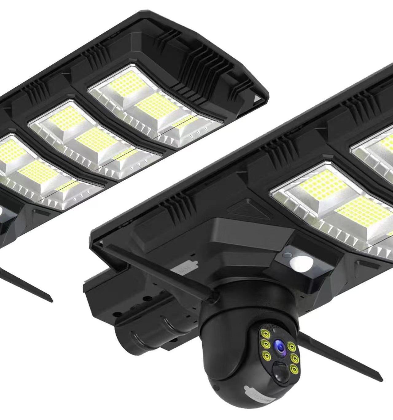 Solar Street Light with Integrated AI Camera