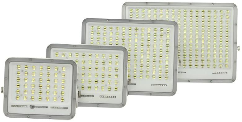 Rackora Solar LED Flood Light for backyard security lighting