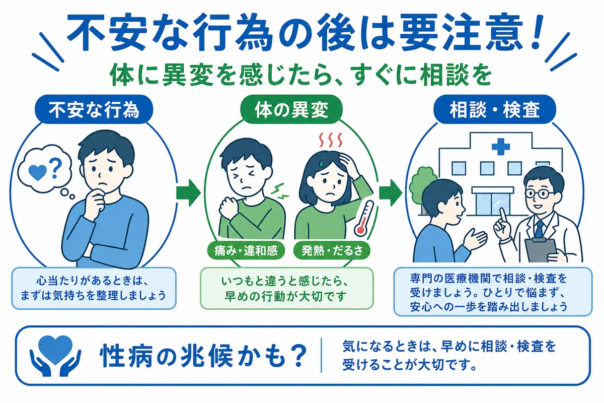 不安な行為から72時間以内なら「予防内服」という選択肢