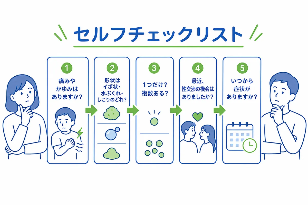 考えられる原因【性病とそれ以外】