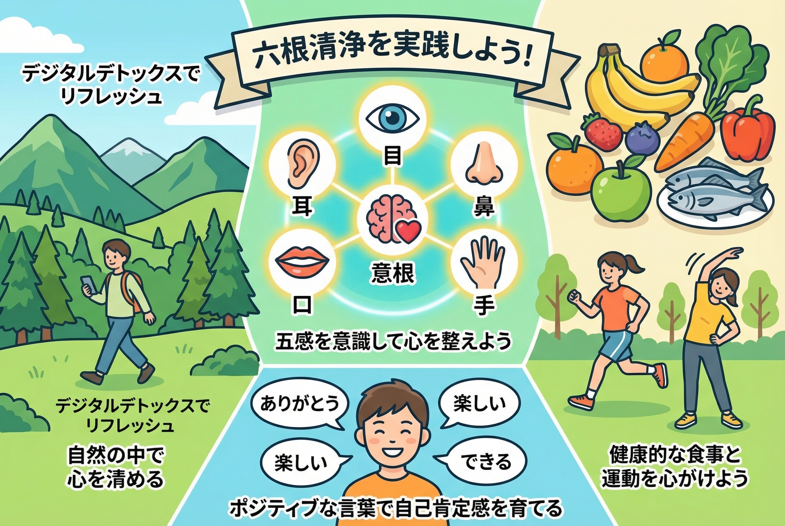 日常生活で取り組める六根清浄の実践法5選