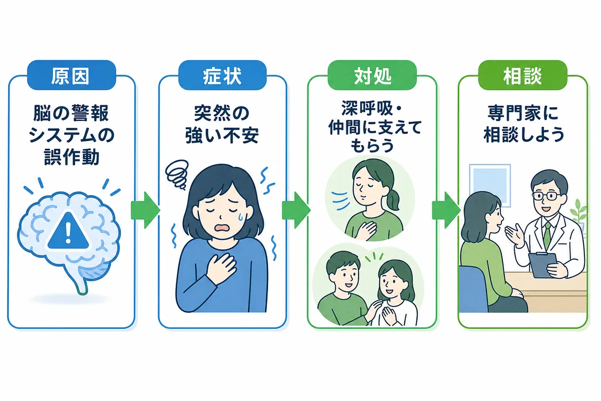 【医師が解説】パニック障害の医学的基礎知識