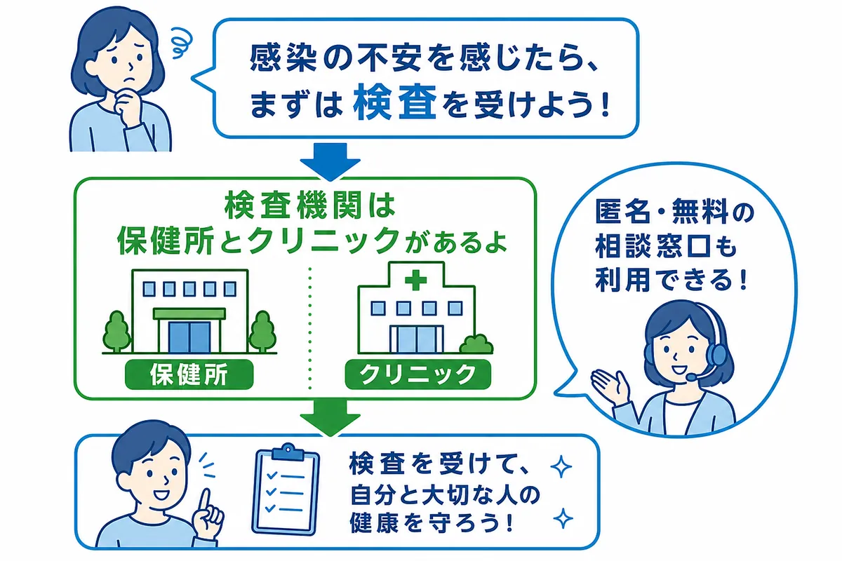パートナーから陽性を伝えられたときに知っておきたいこと