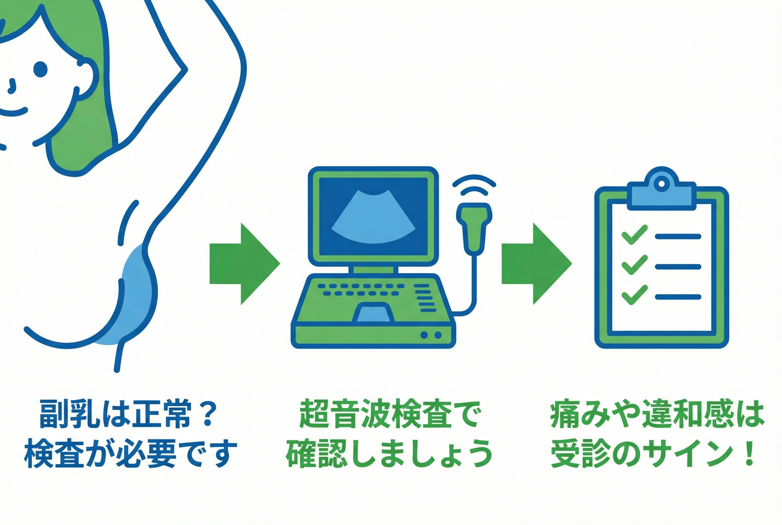 傷跡を最小限に - 皮膚切除を行わない最新の副乳手術アプローチ