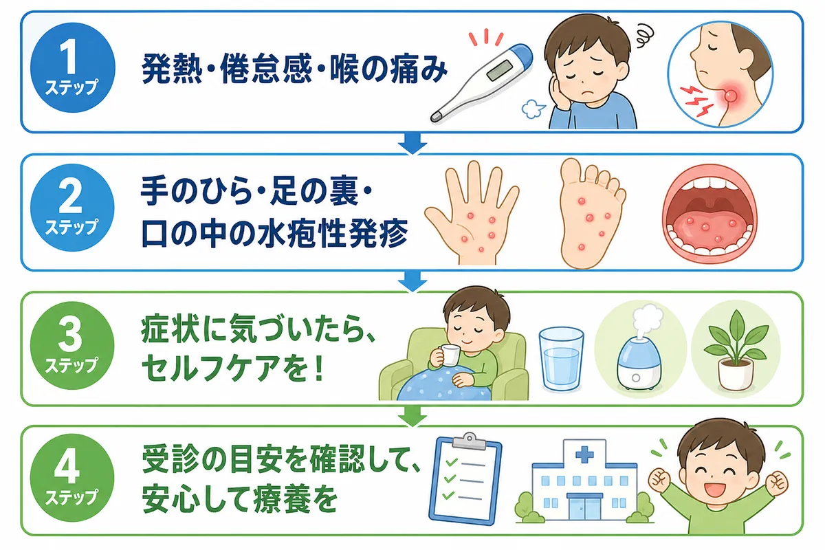 大人の手足口病はいつまでうつる？感染経路と出勤停止の目安 - 画像 1