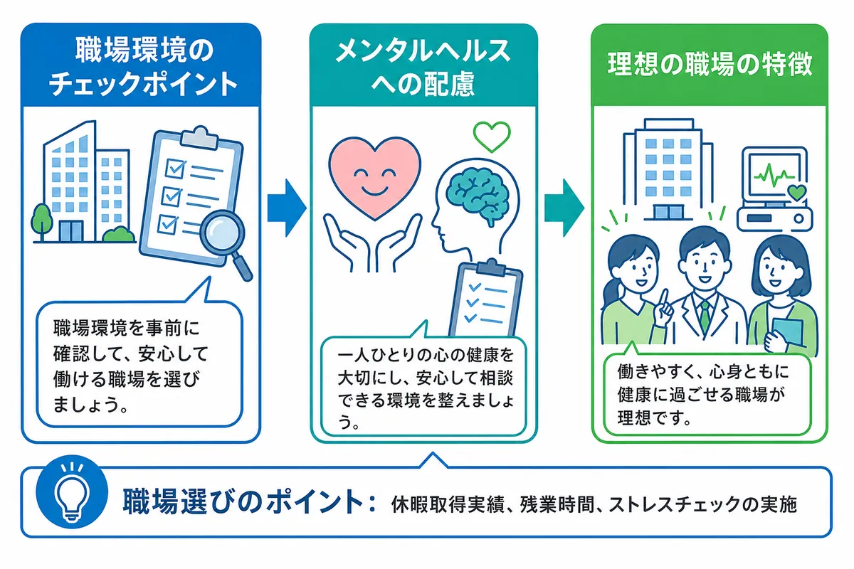 産業医が教える「働きやすい職場」を見つける方法