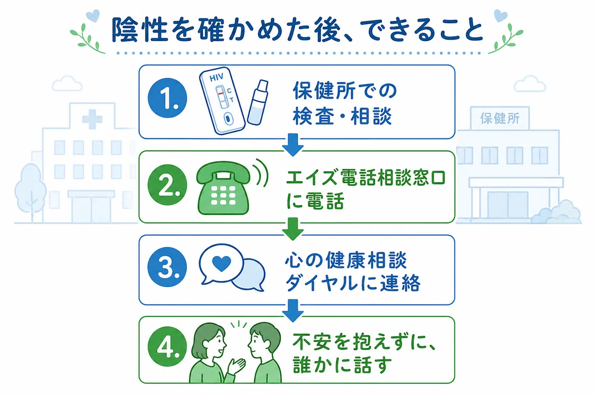陰性を確かめたあと、これからの安心のためにできること