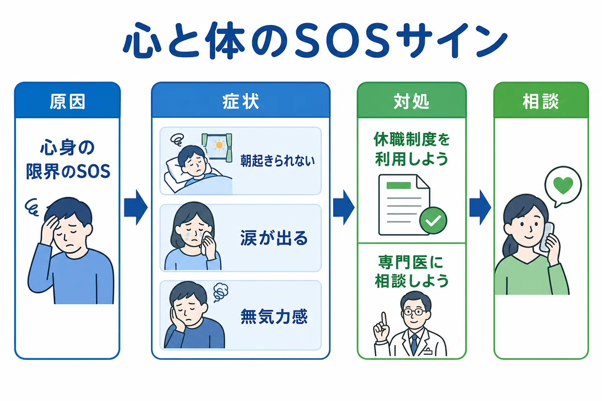 「会社に行けない…」は甘えではなく心身のSOSサイン