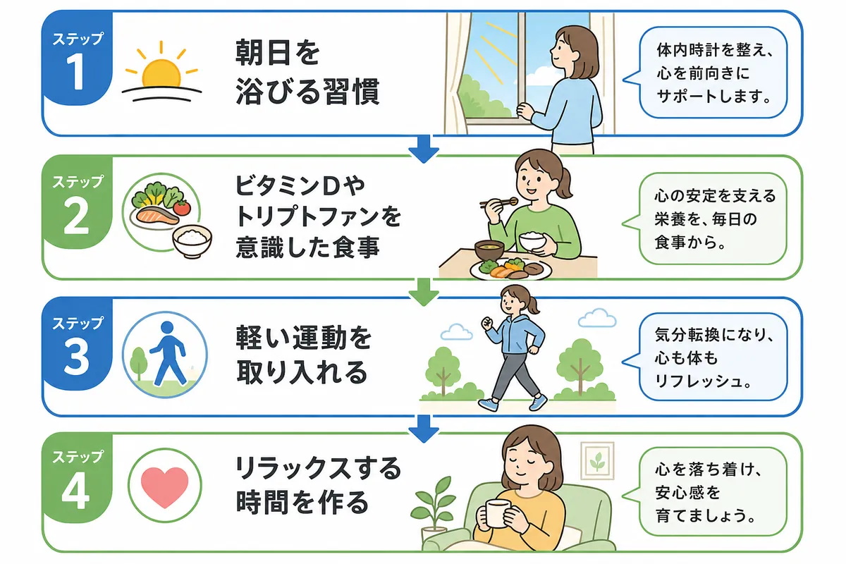 来年の冬に備えるための再発予防策