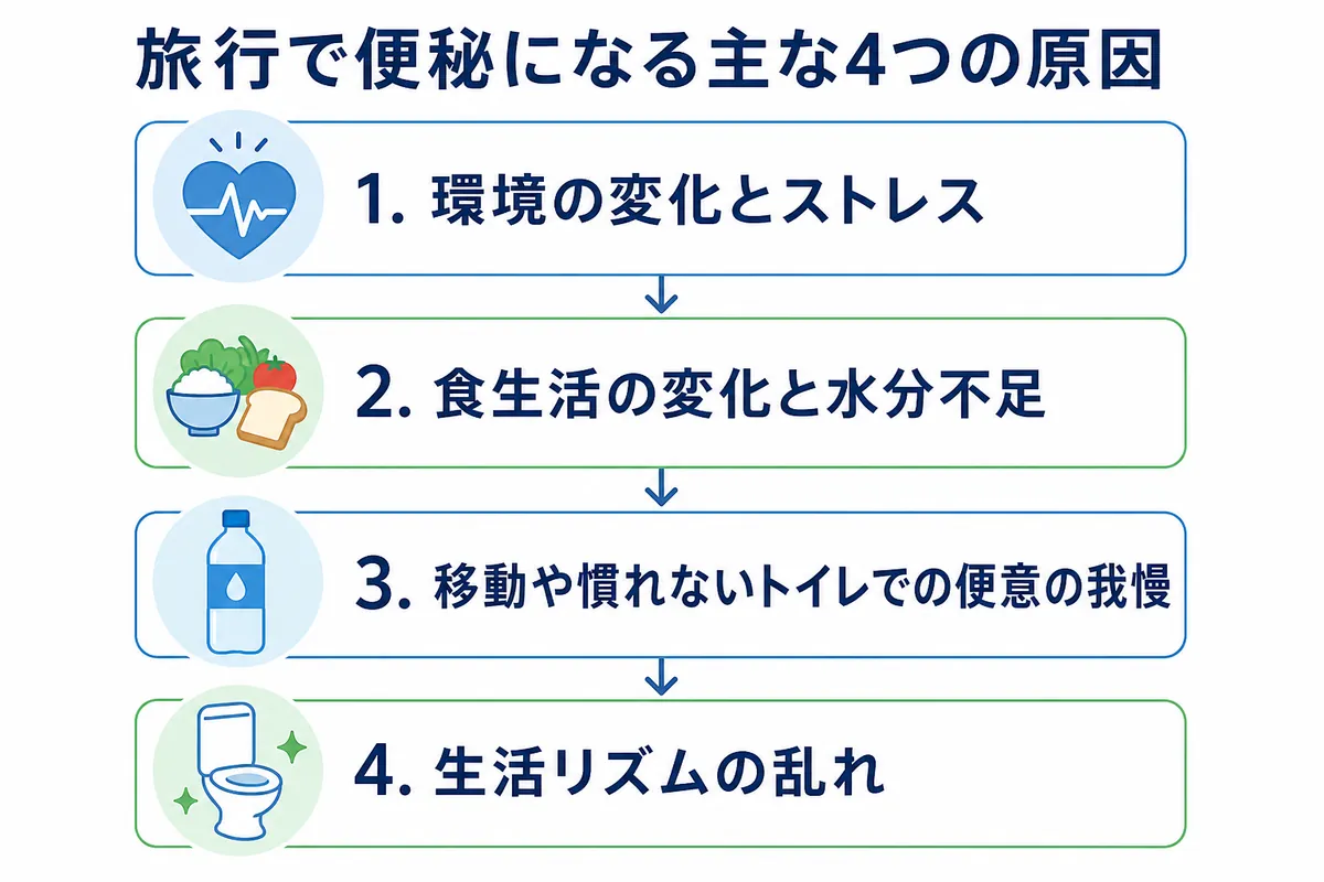 旅行前から始める！今すぐできる便秘予防策リスト - 画像 1