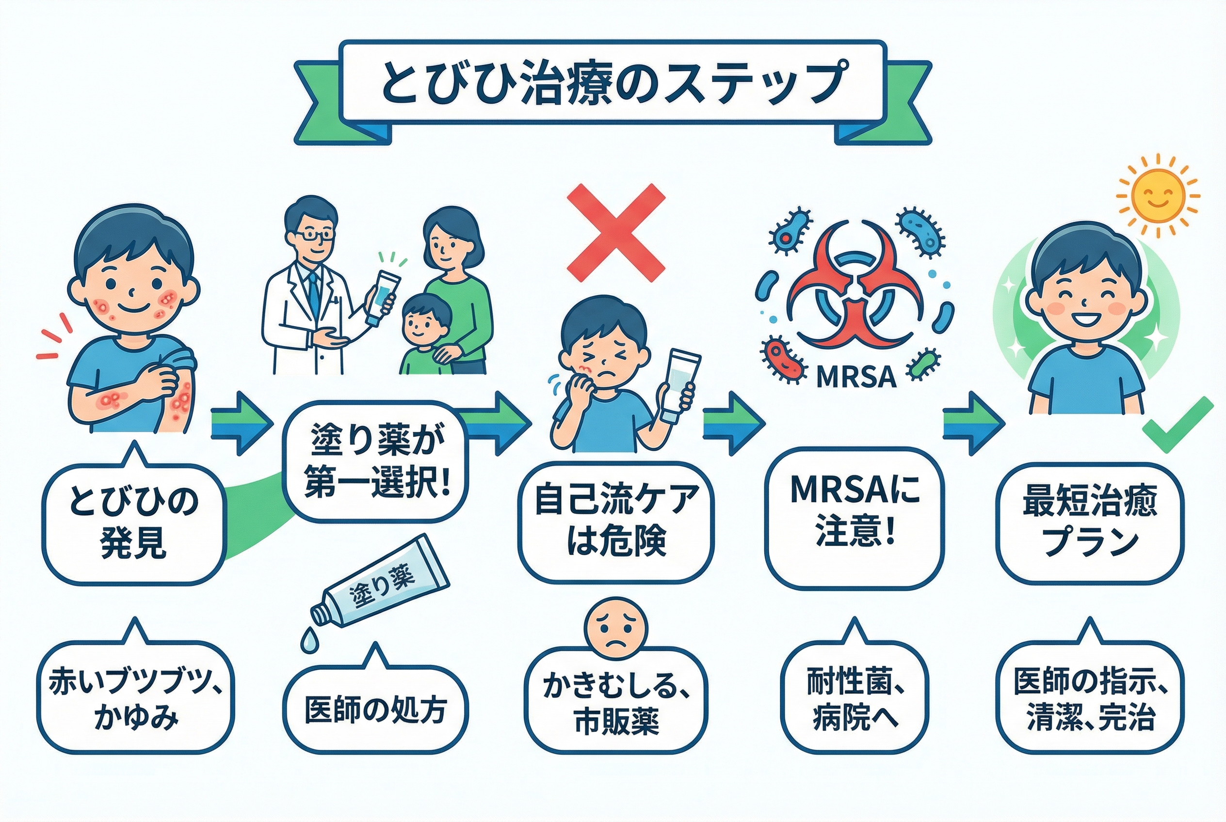 最新エビデンスに基づく「とびひ」治療の最適解