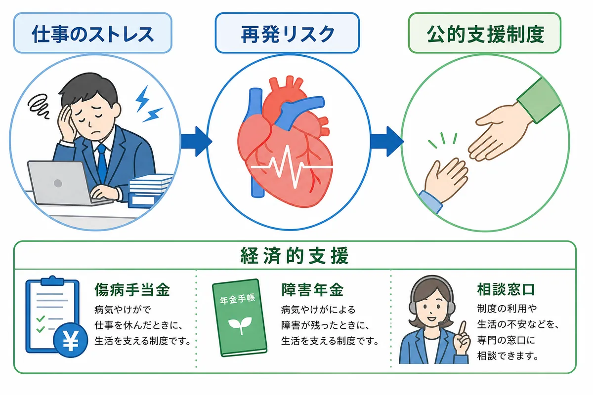 仕事の再開が再発に与える影響と不安への対処法