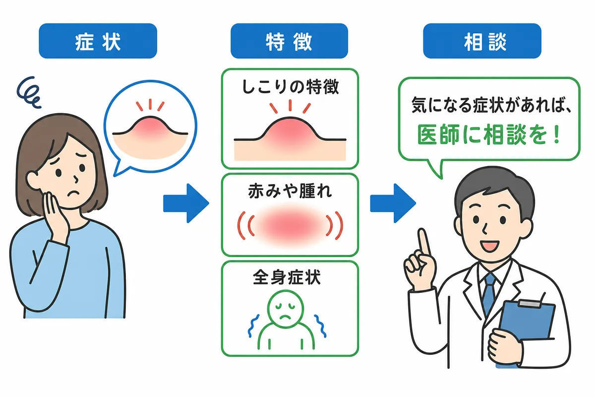これって肉芽腫？知っておきたい具体的な症状3つ
