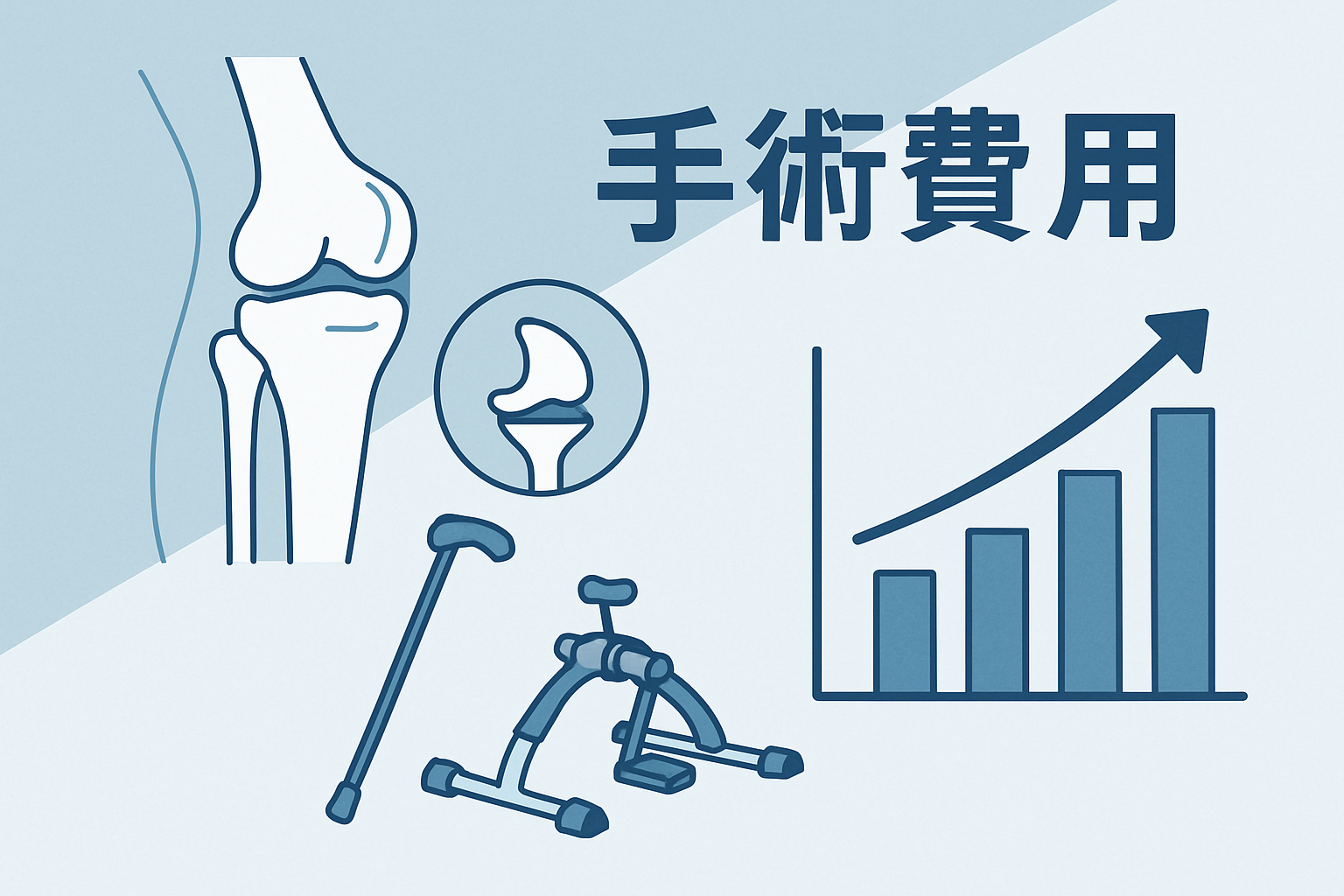 変形性膝関節症における人工関節手術の費用と流れ