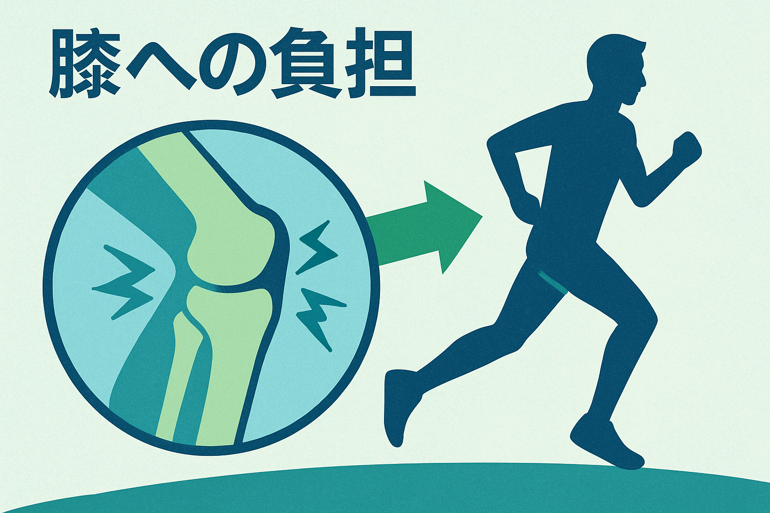 ランニングによる変形性膝関節症リスクとメカニズム4選