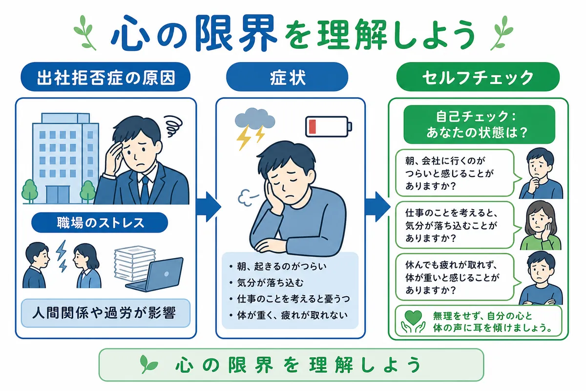 もしかして?うつ病や適応障害との違いとセルフチェック