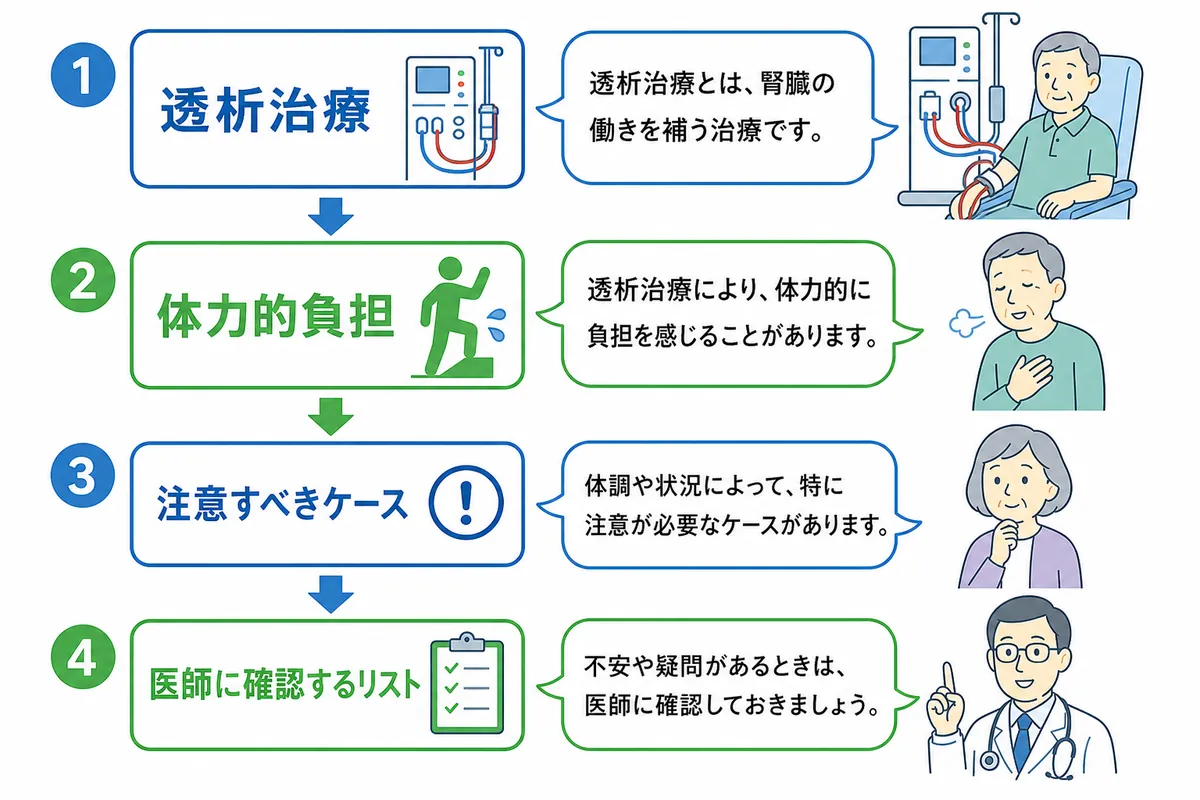 透析しながら肉体労働は可能?医師が示す判断基準