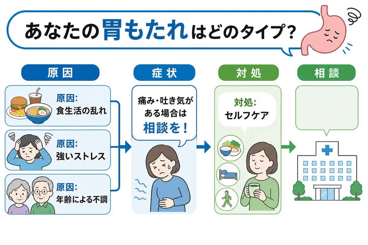 胃もたれの4つの主な原因 - 画像 1