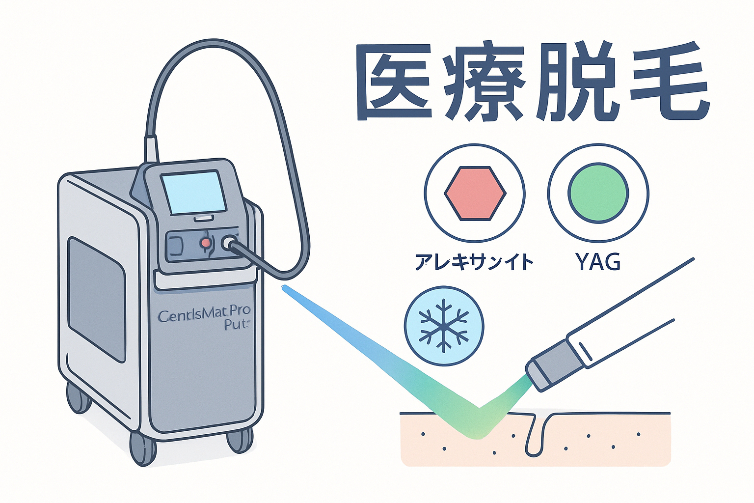 当院の医療脱毛について
