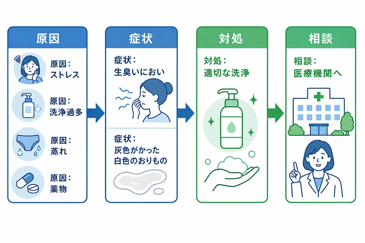 なぜ？細菌性膣炎になる5つの原因