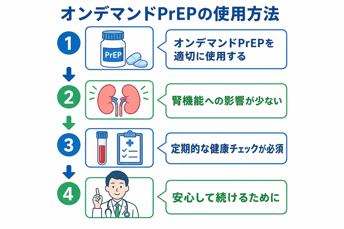 オンデマンドPrEPのエビデンス総まとめ