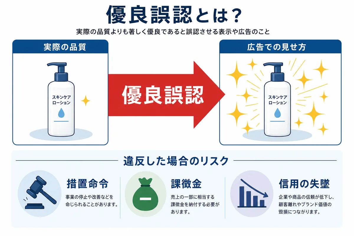 景表法の優良誤認とは？まず押さえるべき定義とリスク