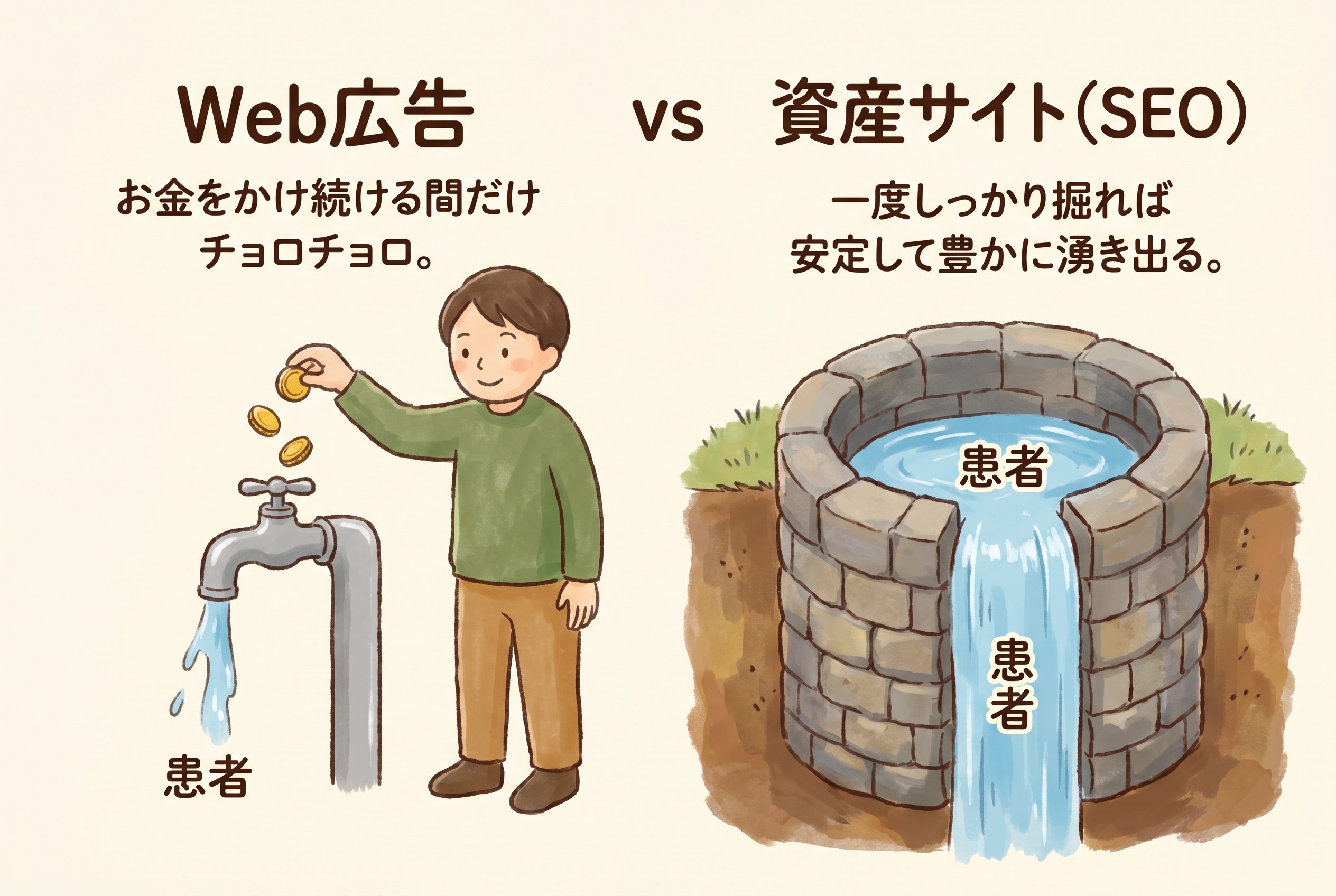 地方の内科でも実現。AI活用で売上1.5倍、月間100万PVを達成した方法