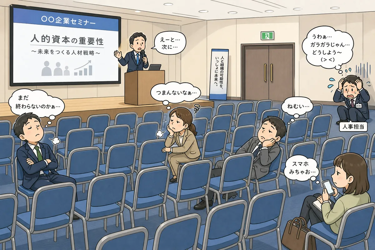 健康経営セミナーでよくある失敗｜「参加者が集まらない」「一回きりで終わる」を防ぐには？