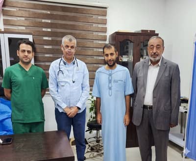زيارة عائلة المريض