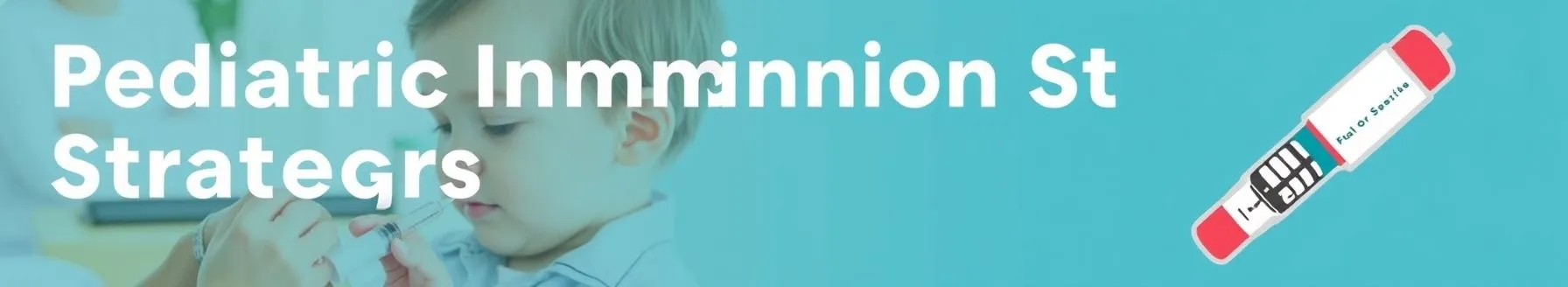 Pediatric Immunization Strategies