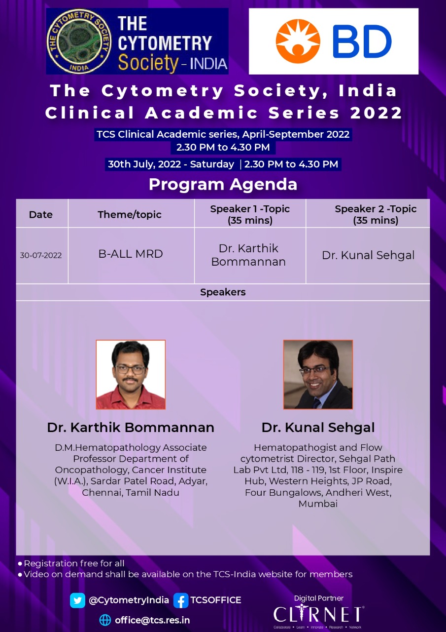 TCS Clinical Academic Series TCS eConnect Powered by