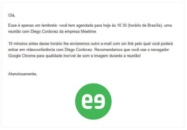 exemplo email-diário