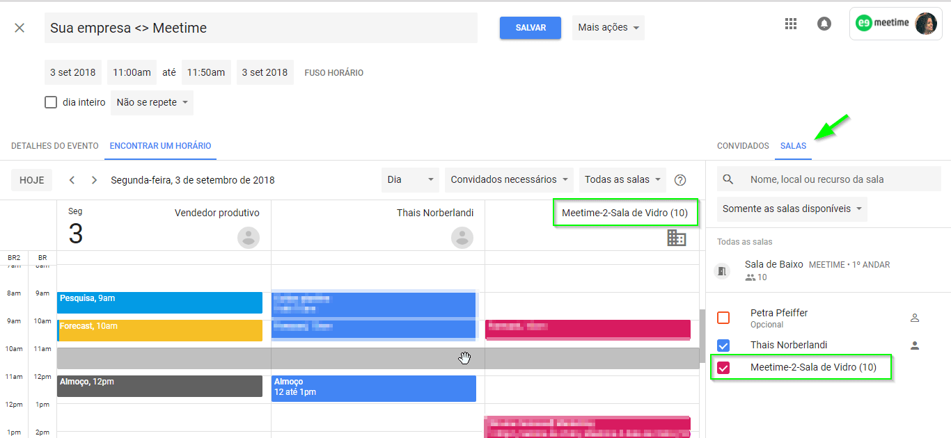 como organizar a agenda de um vendedor