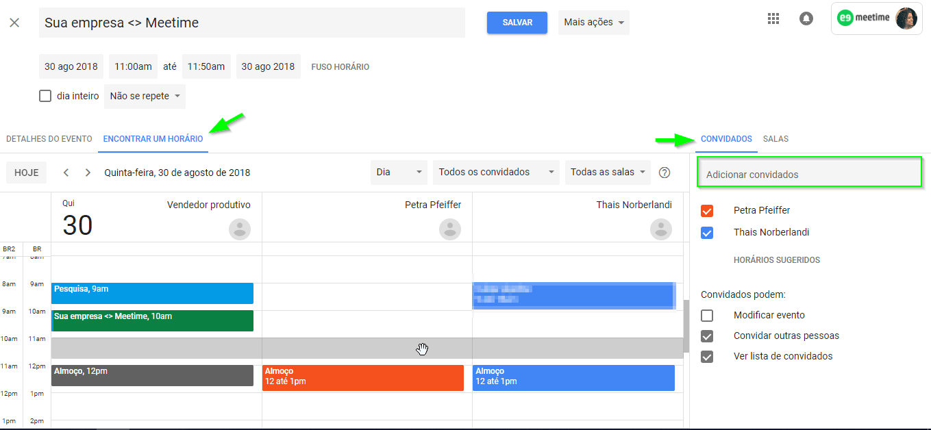 como organizar a agenda de um vendedor