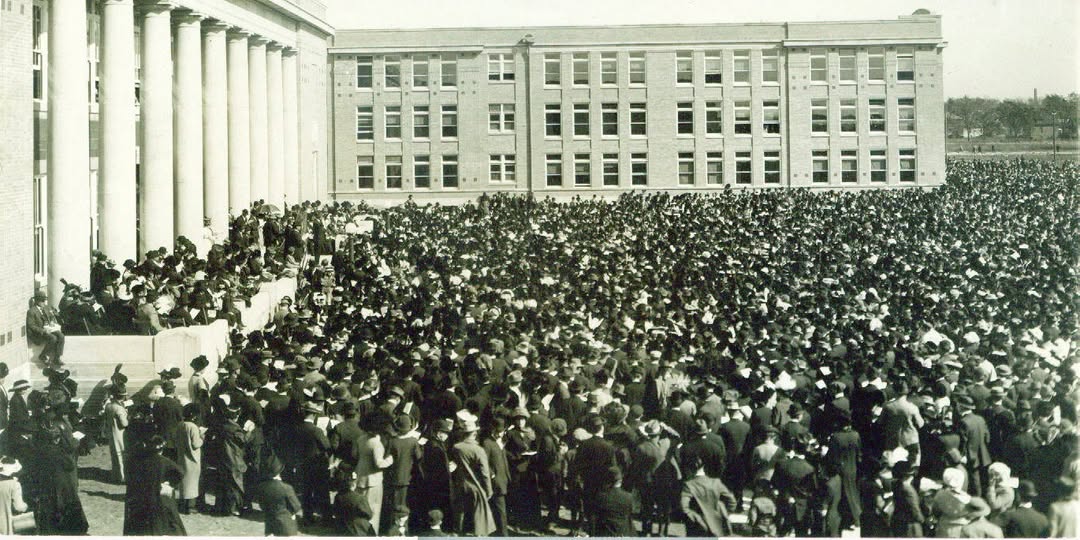 On Oct. 12, 1913, around 40,000 people gathered in River Forest to dedicate Concordia Teachers College—and the very next