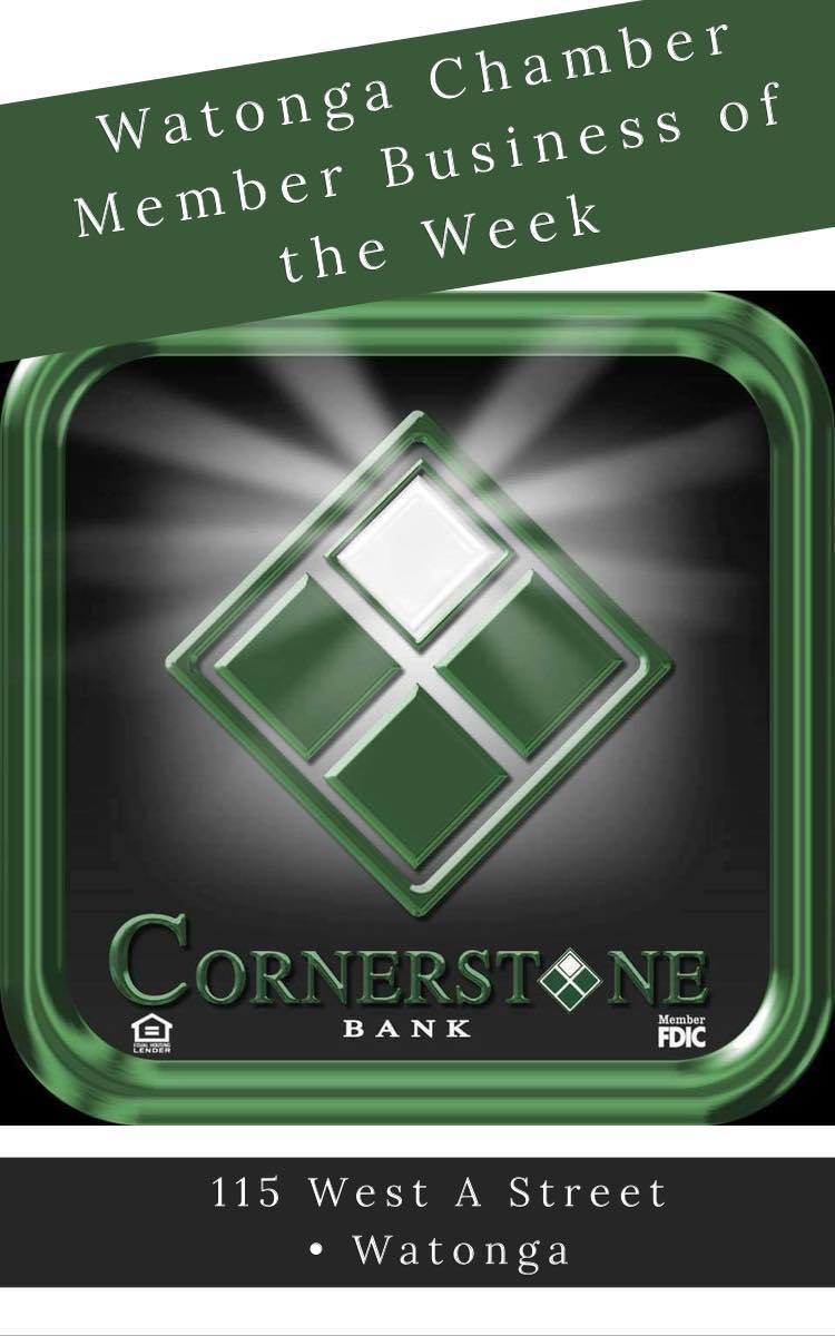 Read more about the article Watonga Chamber Business of the Week ~ Cornerstone Bank Watonga
