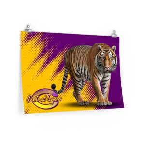Central Tigers Poster (Print-on-Demand)