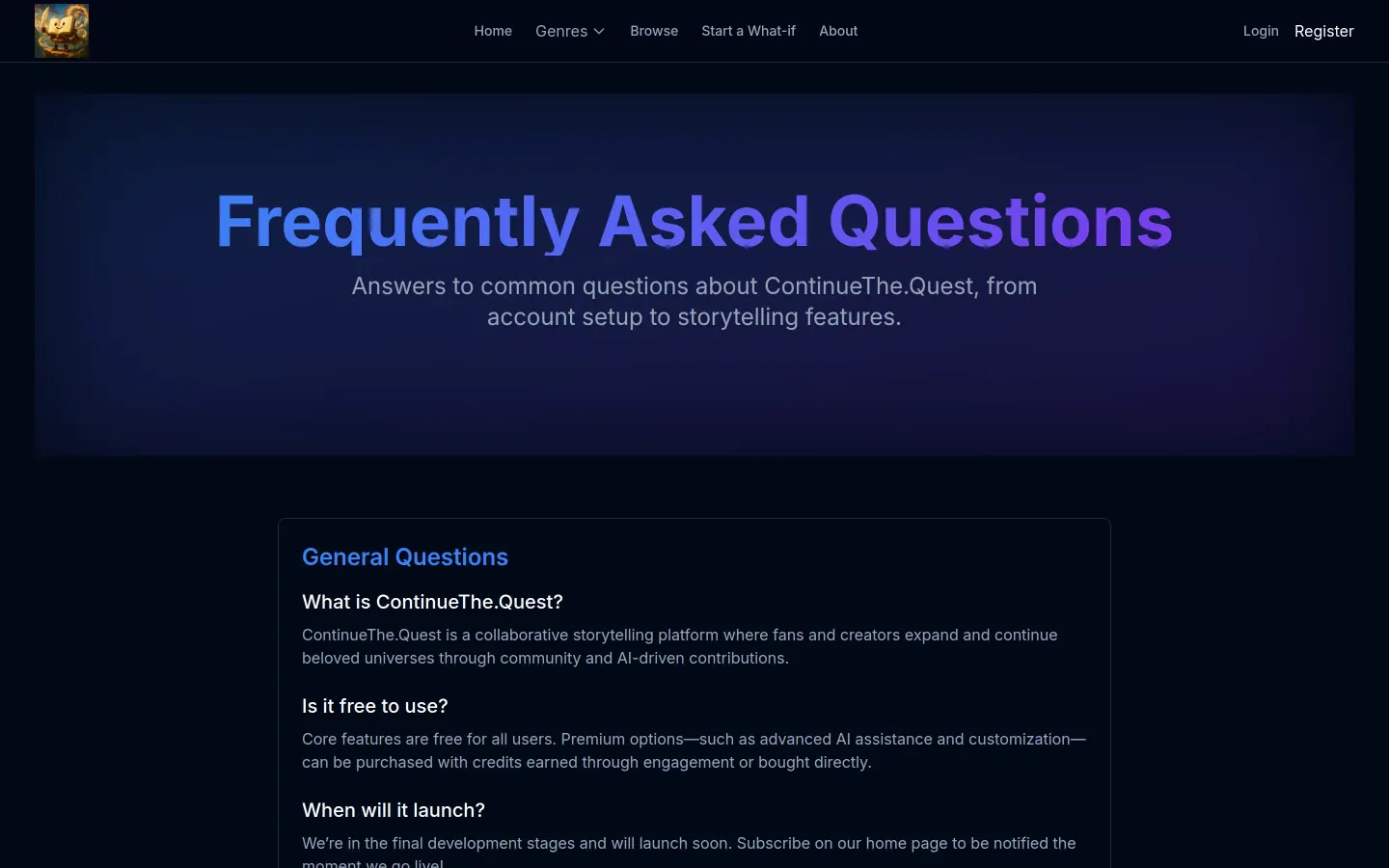 ContinueThe.Quest media