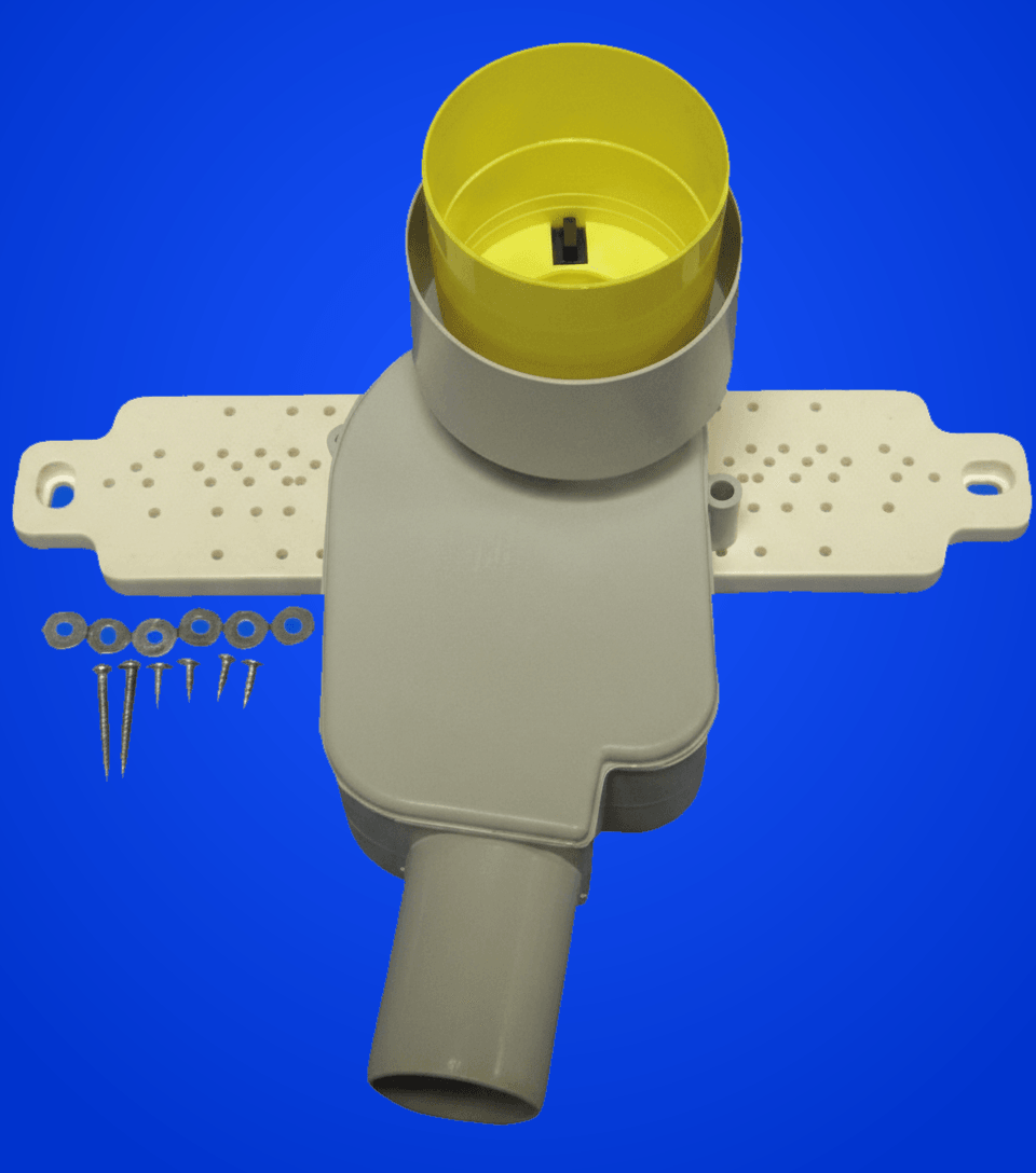 Waschtisch-Einbau-Siphon-Montagegruppe DN40 bestehend aus HL134.0, HL44