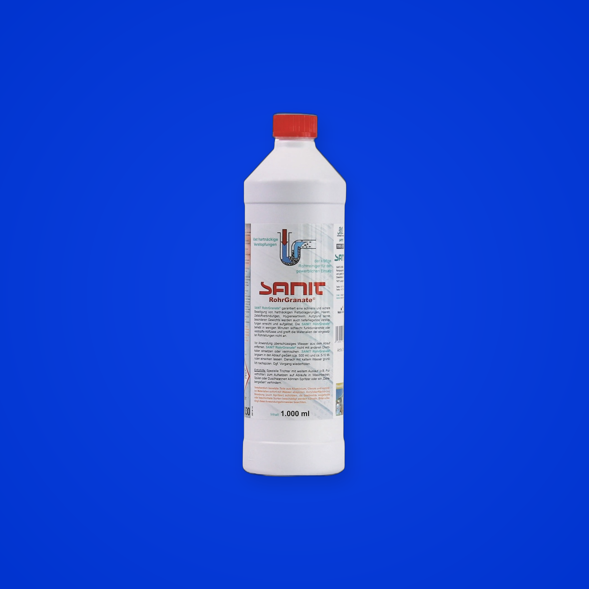 Rohrgranate® – Sanit Produkt