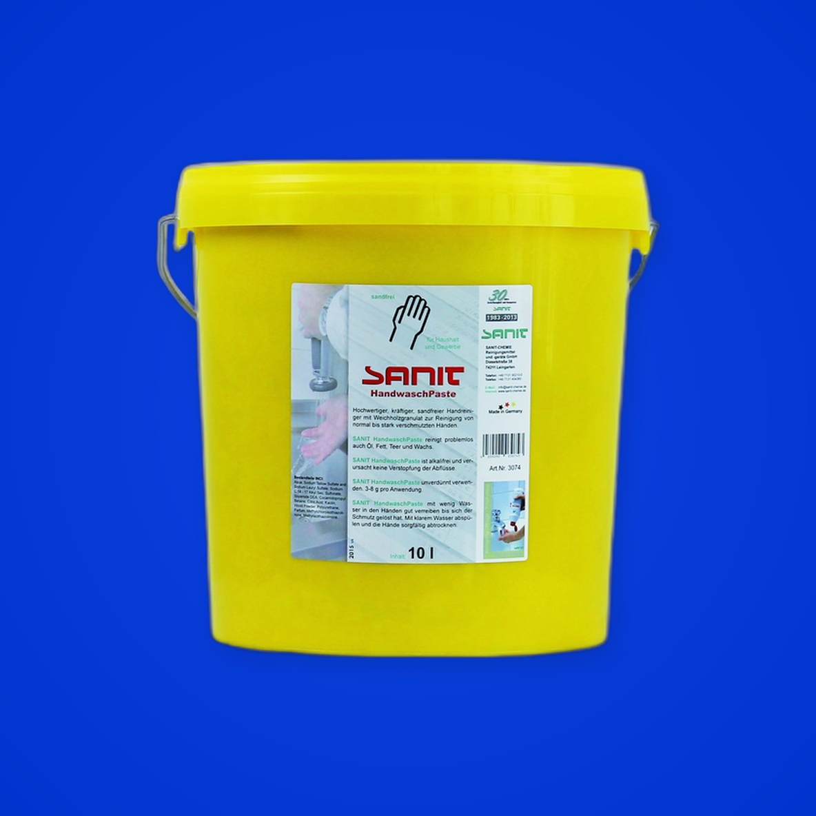 Handwaschpaste 10 Liter – Sanit