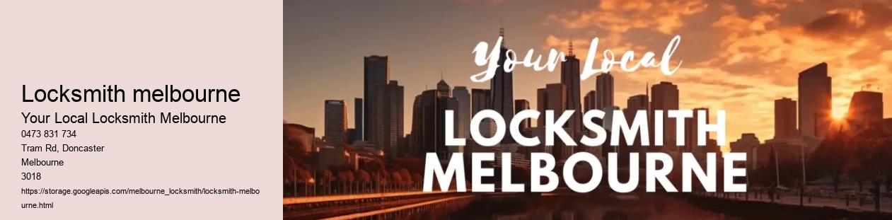 locksmith melbourne 