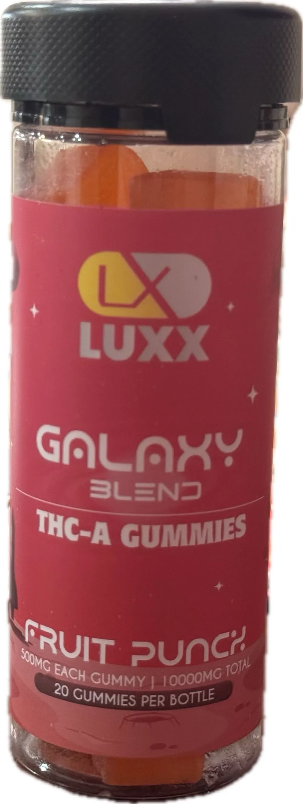 Product image 1 of 1 for Luxx Galaxy Blend THCA Gummies 10000mg -Fruit Punch