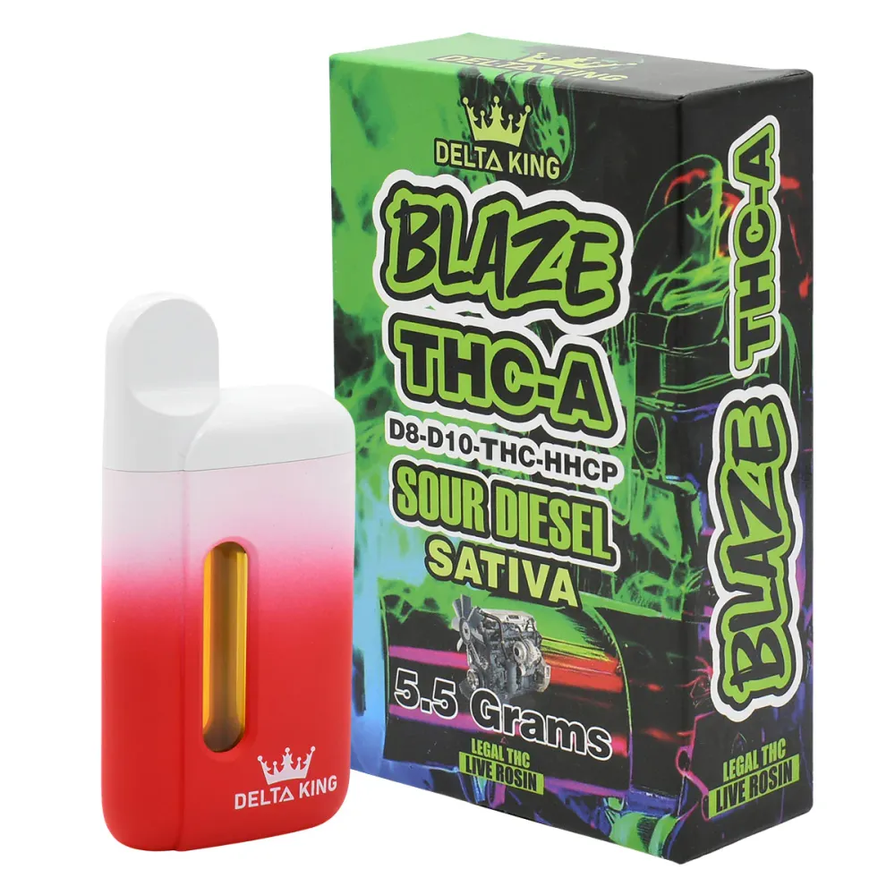 Product image 1 of 1 for BLAZE THCA Disposable Vape Pen 5500mg Sour Diesel