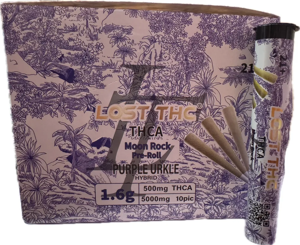 Lost THC THCA MoonRocks Purple Urkle Bundle of 4