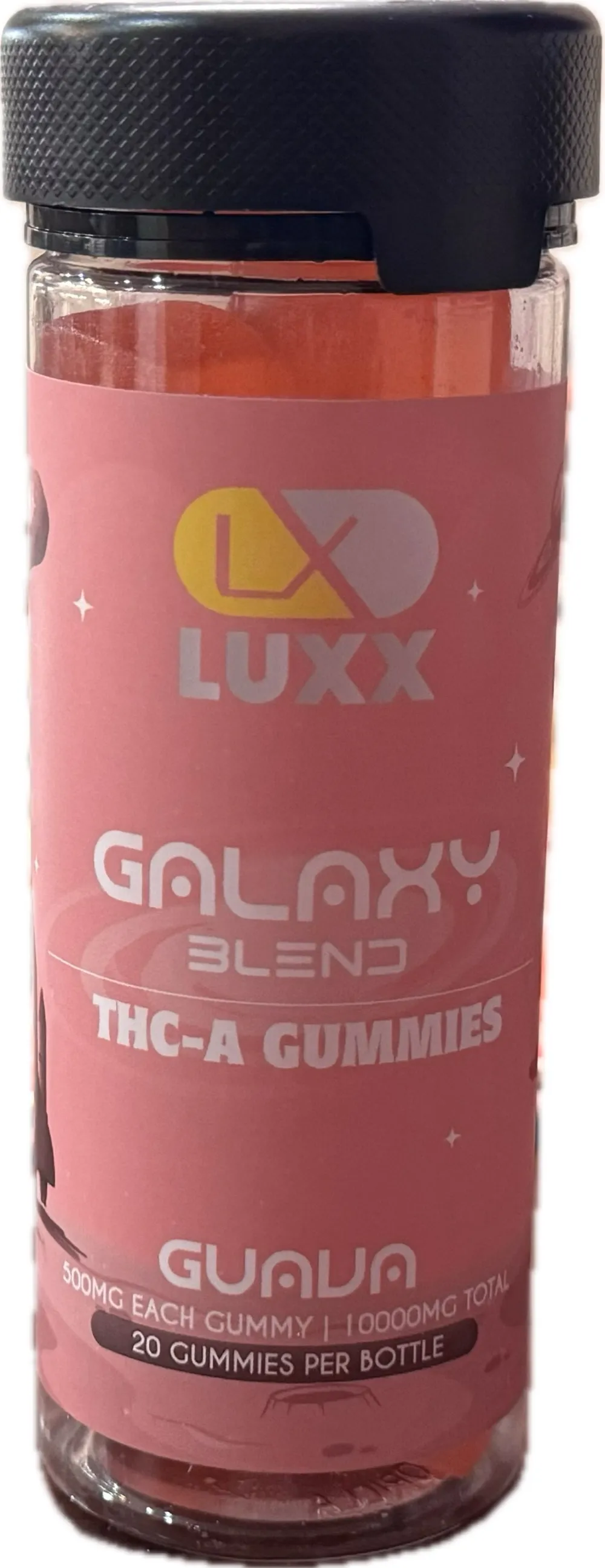 Luxx Galaxy Blend THCA Gummies 10000mg - Guava