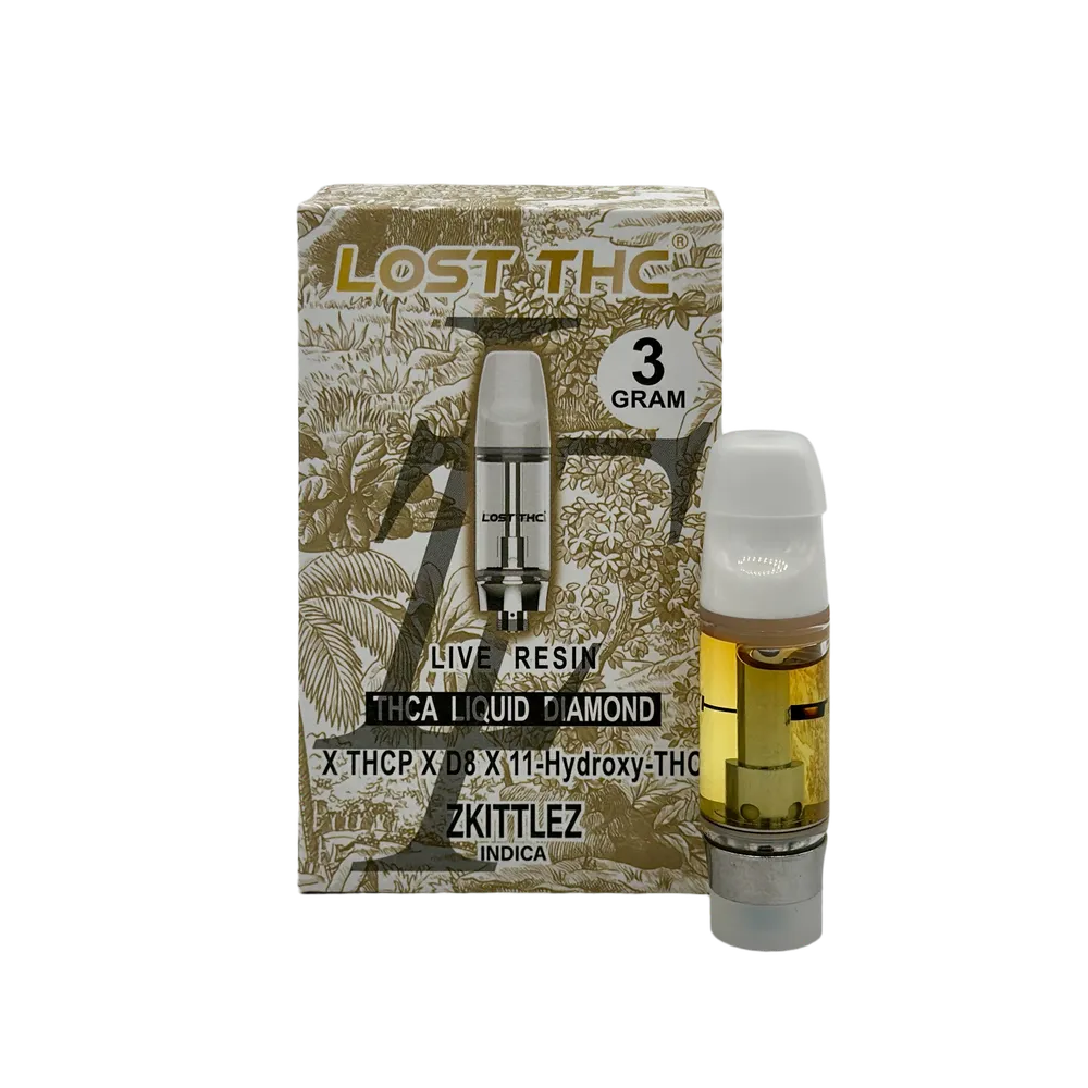 Lost THC 3g THCA Cartridge -Zkittles | 3g: Zkittles