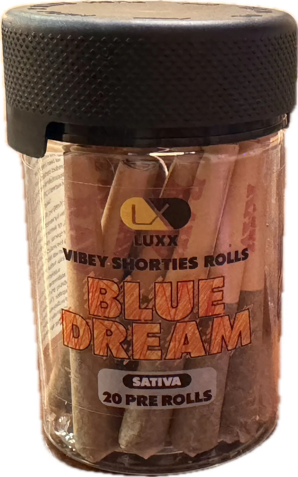 Product image 1 of 1 for Luxx Vibey Shorties Rolls Blue Dream 20ct