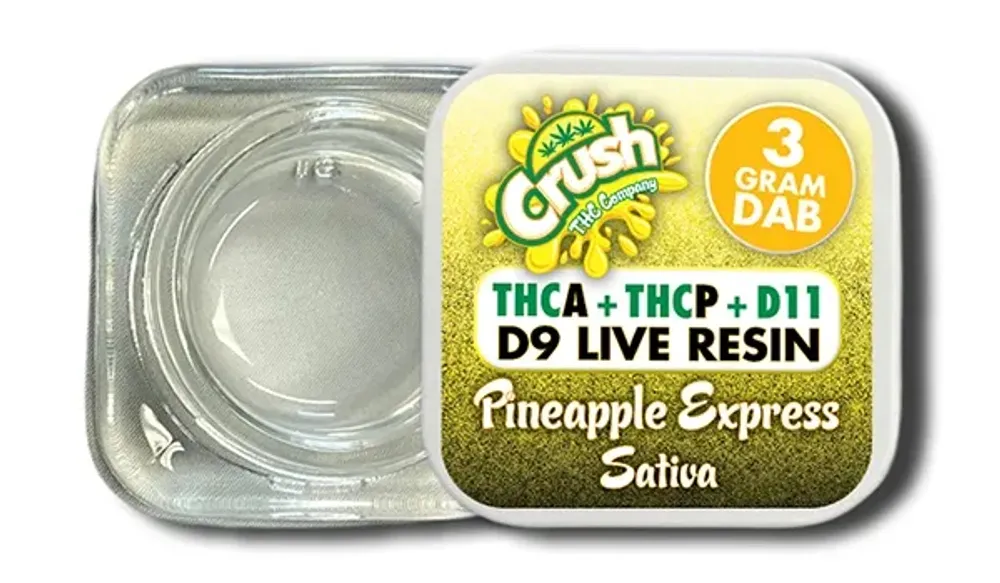 Crush THC Company DAB 3g Pineapple Express